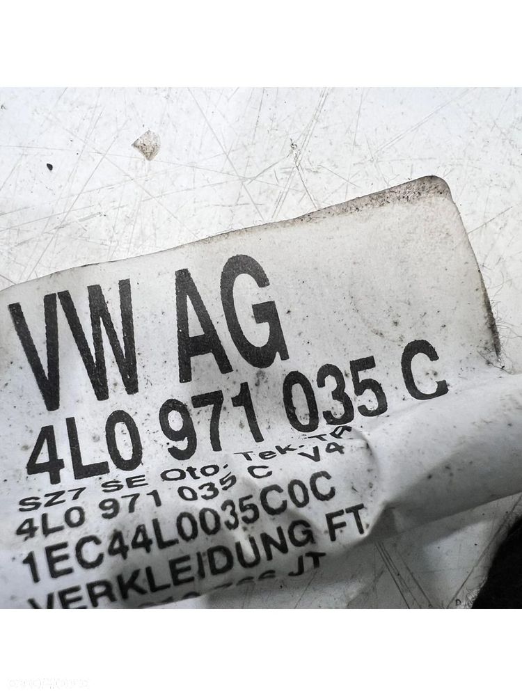 WIĄZKA BOCZKA DRZWI LEWY PRZÓD AUDI Q7 4L0971035C - 4
