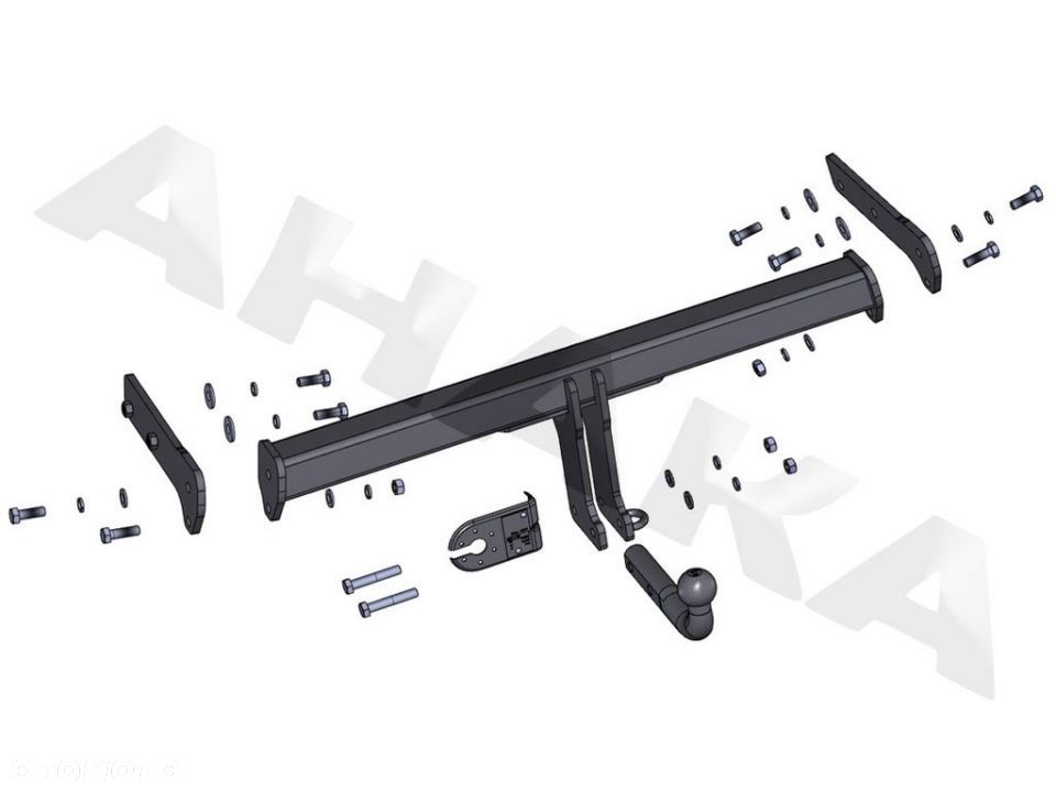 Hak Holowniczy Odkręcany Do Volvo V70 Kombi 2007-2016 - 3