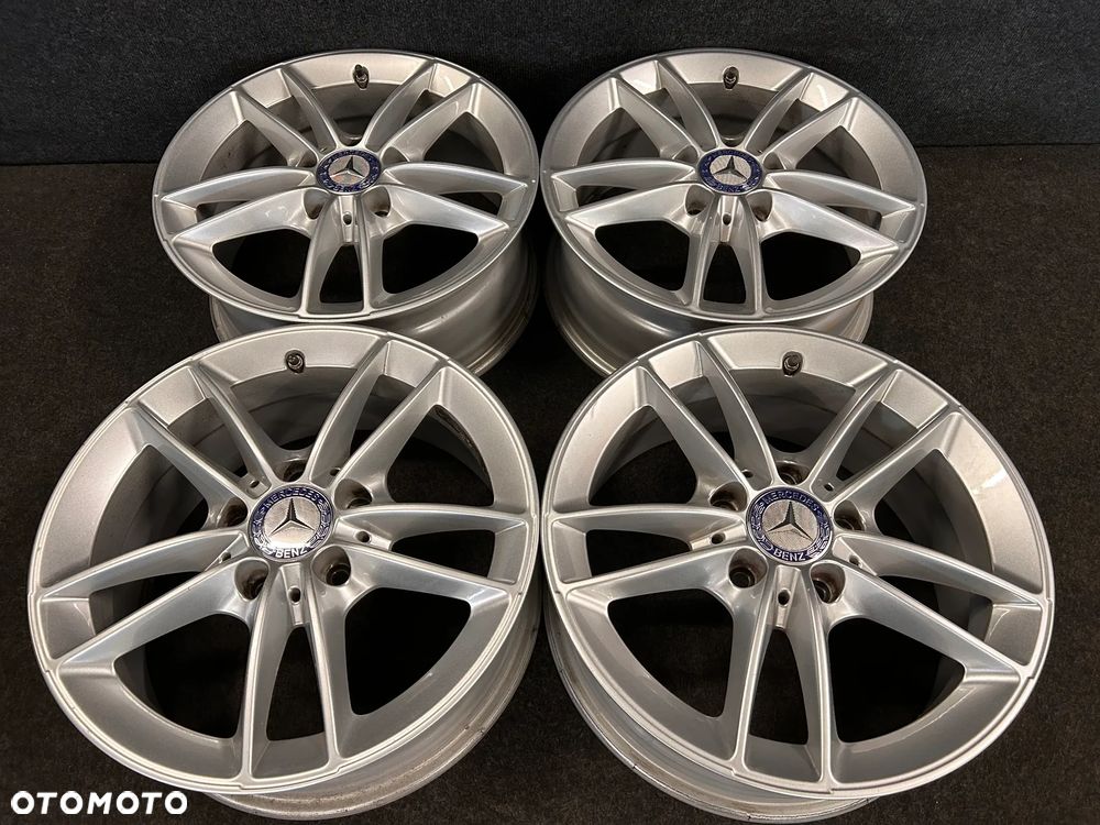 Alufelgi Mercedes A-Klasa W177, W176, CLA, B-Klasa W246 16 cali 5x112 4szt. Ładne z czujnikami! - 4