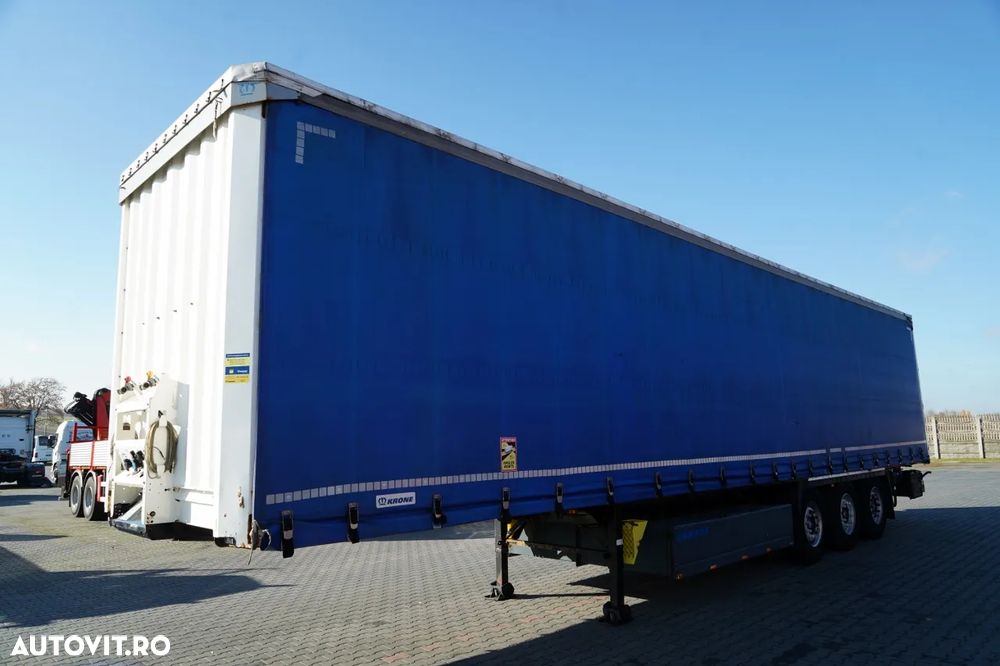 Krone CORTINĂ / STANDARD / COȘ PENTRU PALEȚI / AXĂ RIDICATĂ / SAF - 4