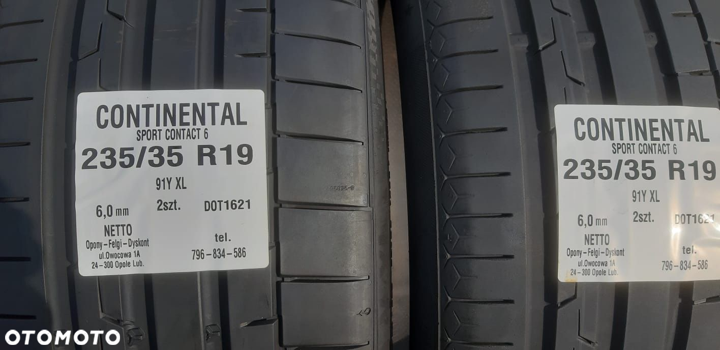 Opony Continental 235 35 R19 - 3