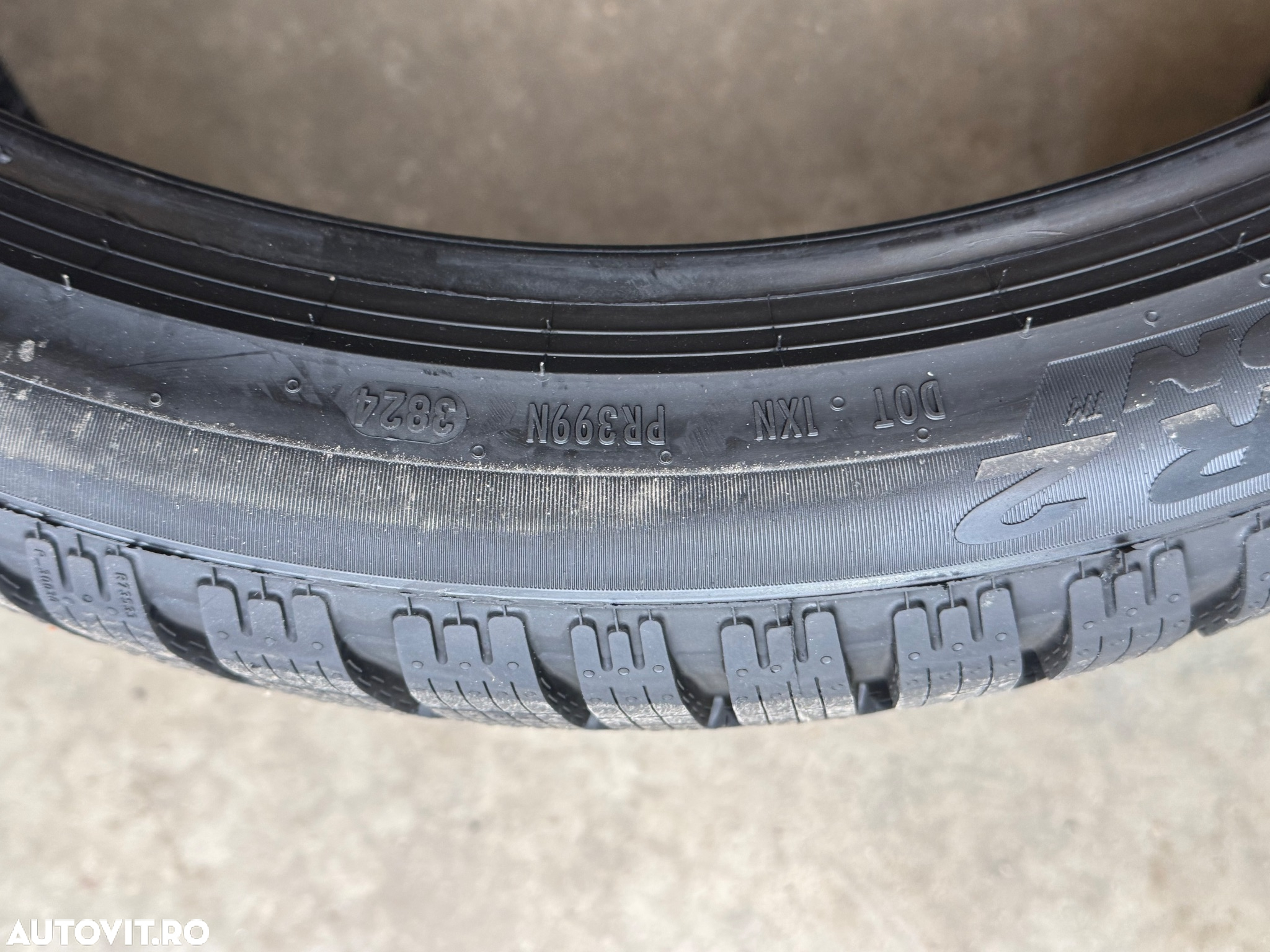Vând set anvelope 275/35/22-315/30/22 pirelli de iarnă noi - 5