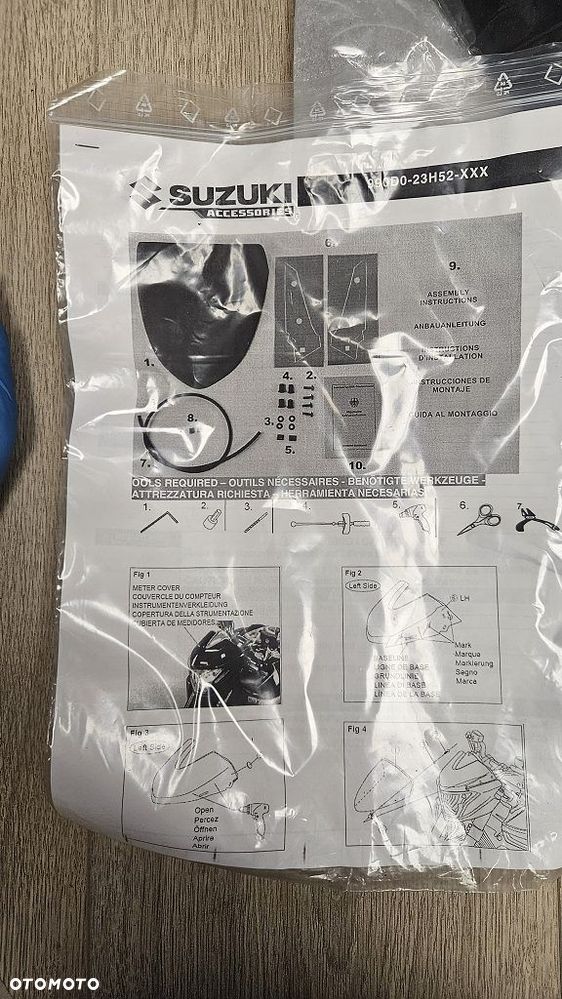 Oryginalna owiewka licznika Suzuki GSX 650F / 1250FA  990D0-23H52-SBL - 4