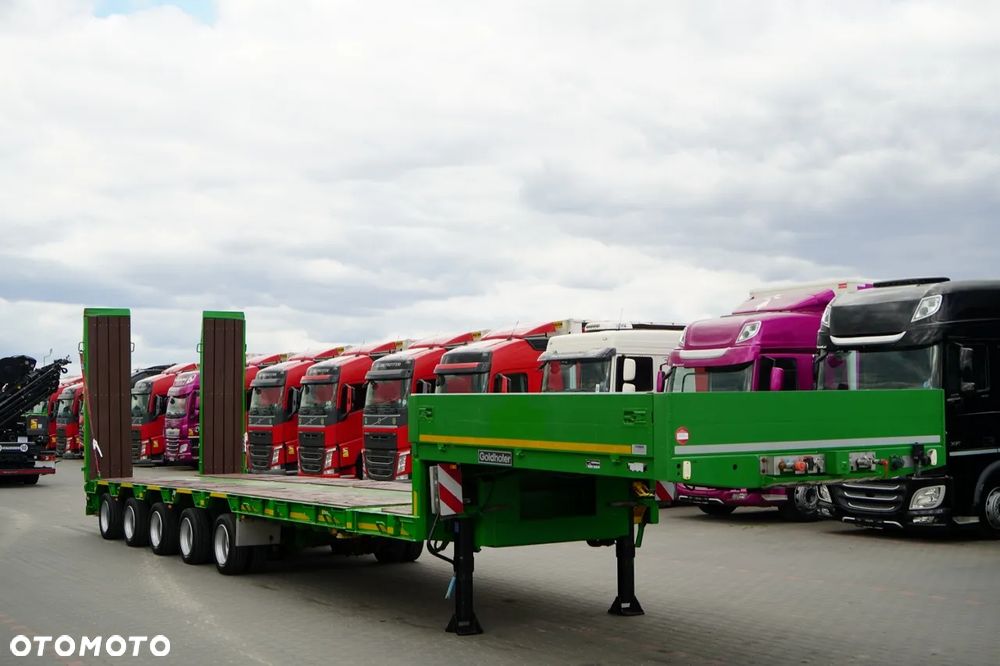 Goldhofer NISKOPODWOZIE / ROZCIĄGANA / LAWETA / 29 M / 5 OSI /  OSIE SKRĘTNE - 33