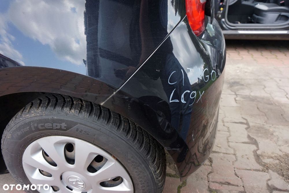 ZDERZAK TYLNY CITIGO NF1 5D HB LC9X  CZARNY SKODA 2011-2019 - 5