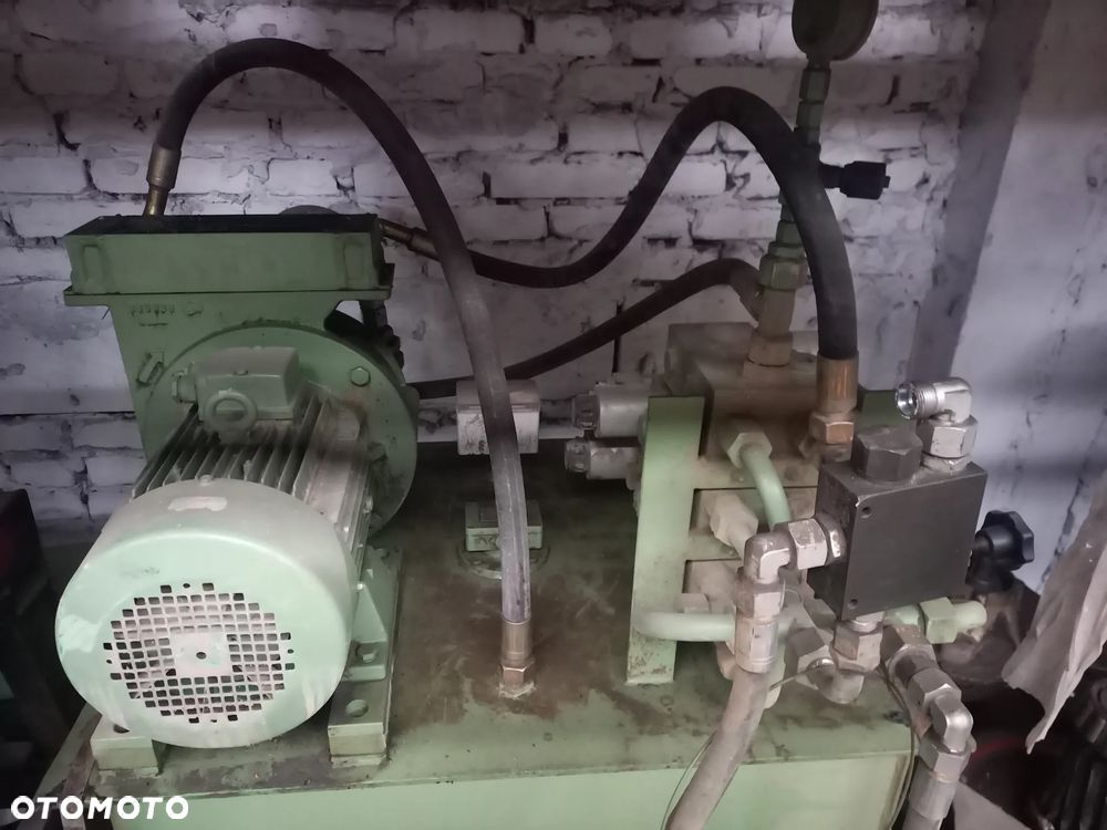 Agregat hydrauliczny Bosch-Rexroth silnik 5,5 kw prawie nowy-idealny do prasy- likwidacja firmy - 2