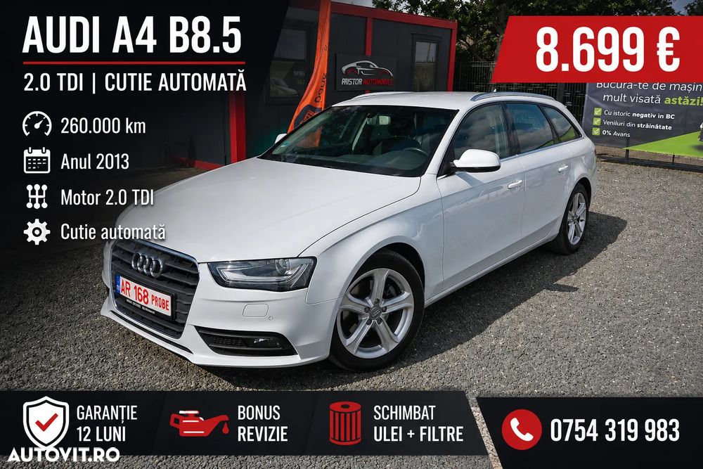 Audi A4 2.0 TDI DPF multitronic S line Sportpaket - 1
