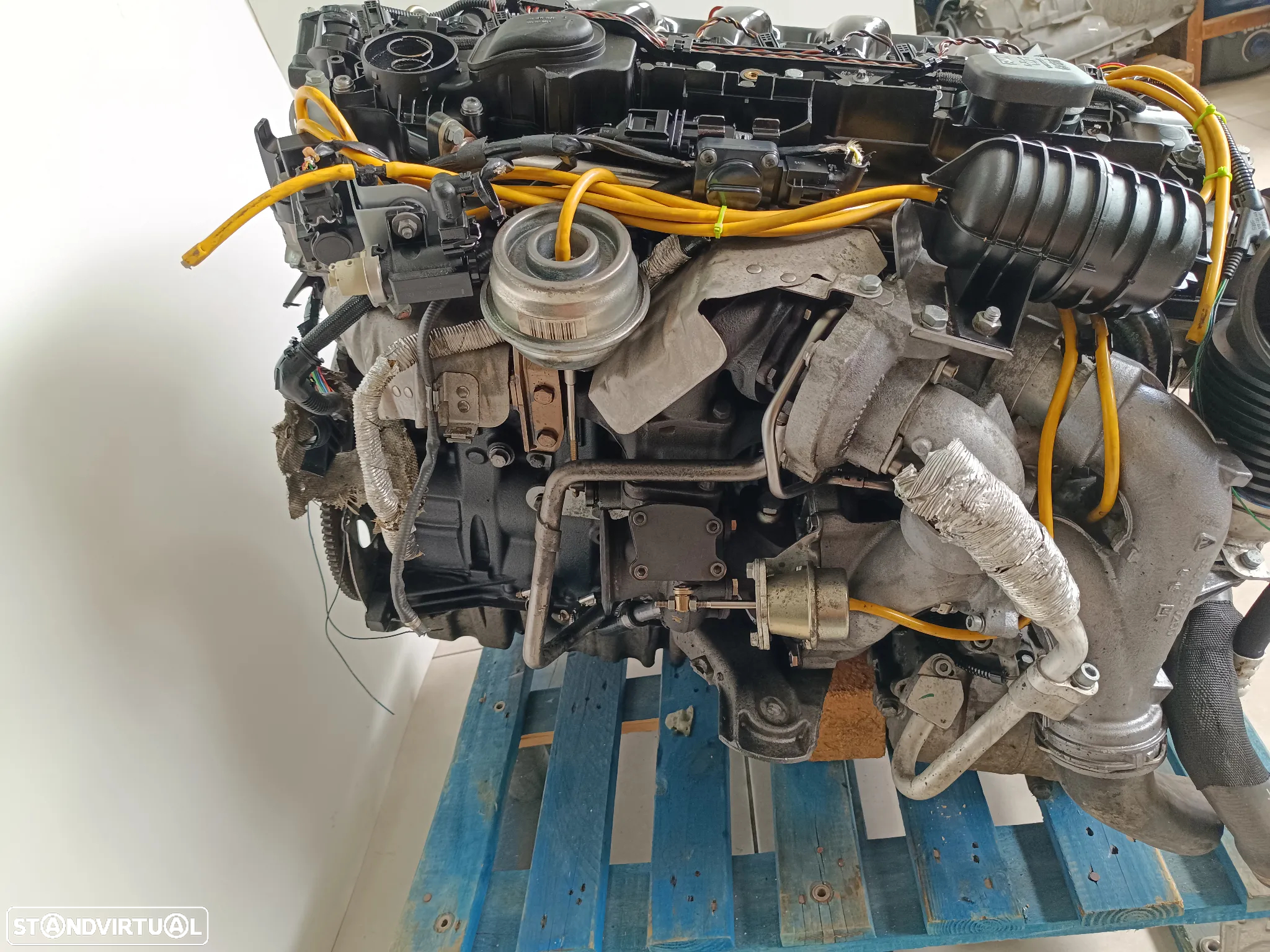 Motor Bmw 535D 272cv M57 bloco ferro E60 306D4  caixa automatica 6hp26 312NJ - 6