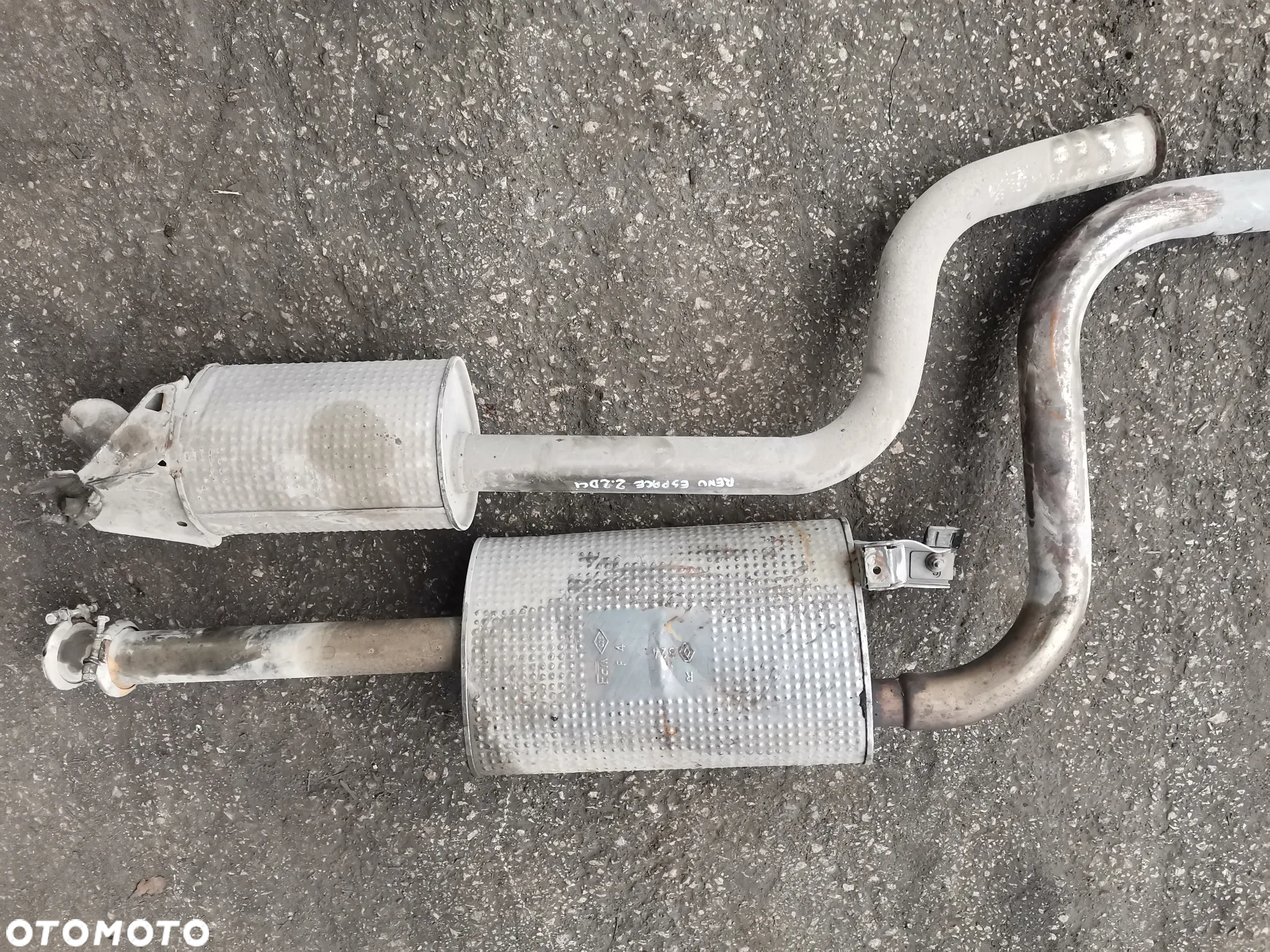 Tlumik koncowy i srodkowy ESPACE IV 2.2 DCI - 3