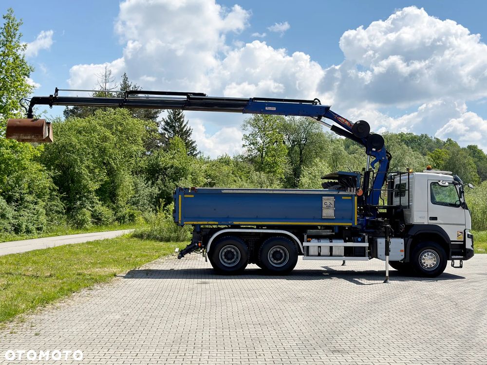 Volvo FMX 410 * WYWROTKA 4,90 m + PM 18.5 TP + PILOT + BORDMATIC / 6x4 - 6