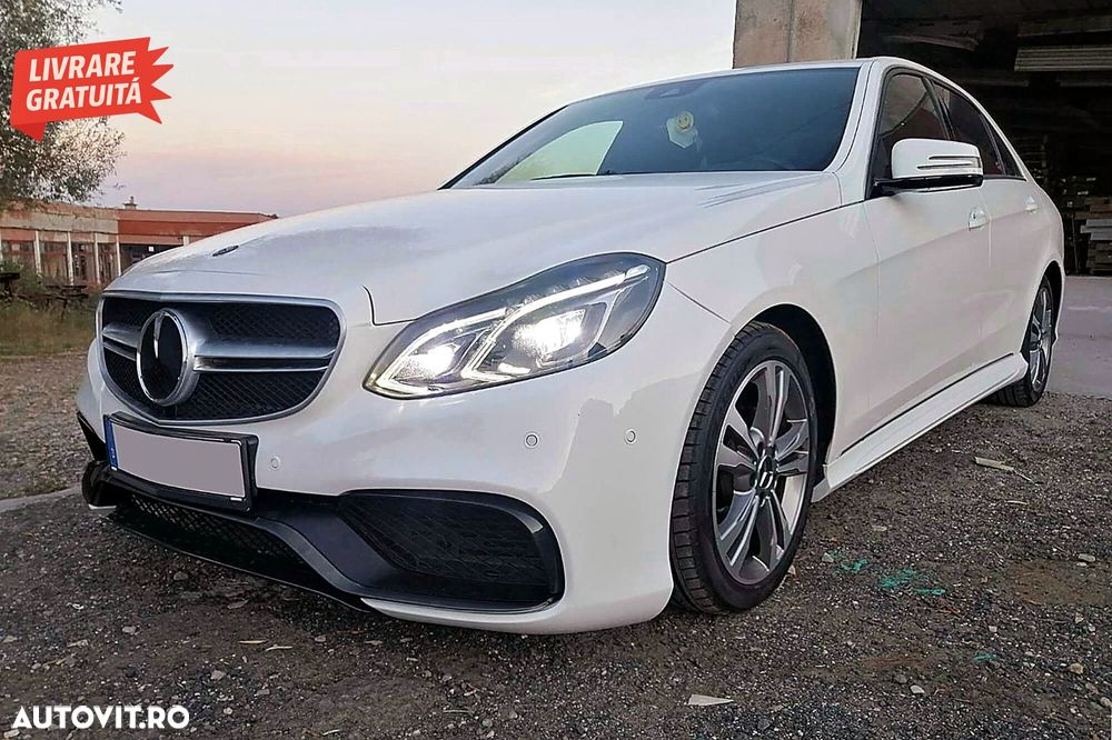 Kit Exterior Mercedes W212 E-Class Facelift (2013-2016) E63 Design Negru Lucios- livrare gratuita - 22