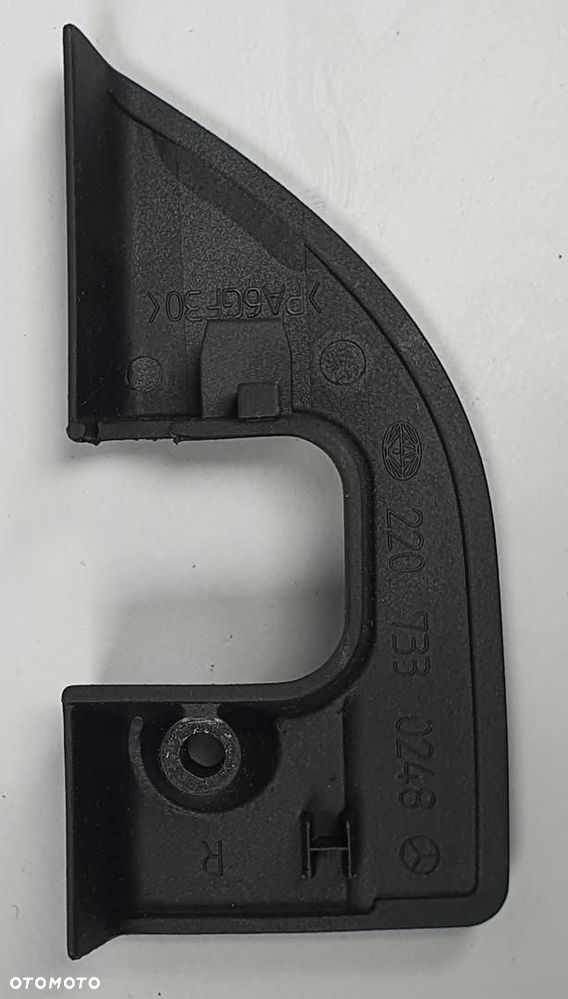 OSŁONA ZAMKA DRZWI PRAWY TYŁ MERCEDES W220 2207330248 - 2