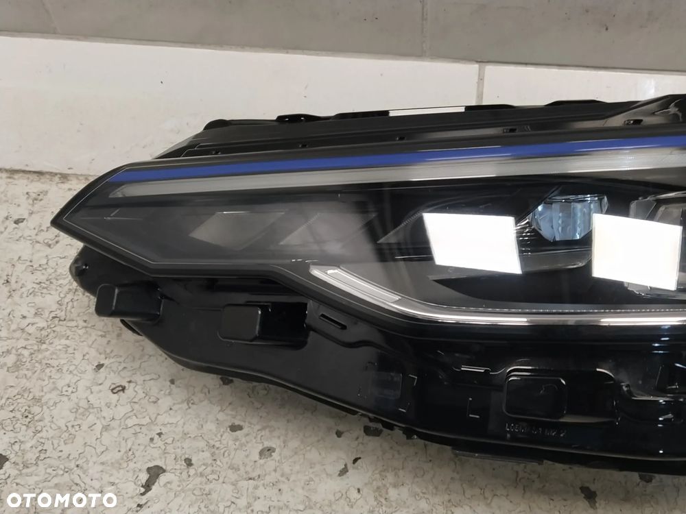 VW GOLF 8 VIII LIFT GTE LAMPA REFLEKTOR PRZÓD PRZEDNI LEWY MID FULL LED PRZETWORNICE KOMPLETNA NIEBIESKA ORYGINAŁ - 4
