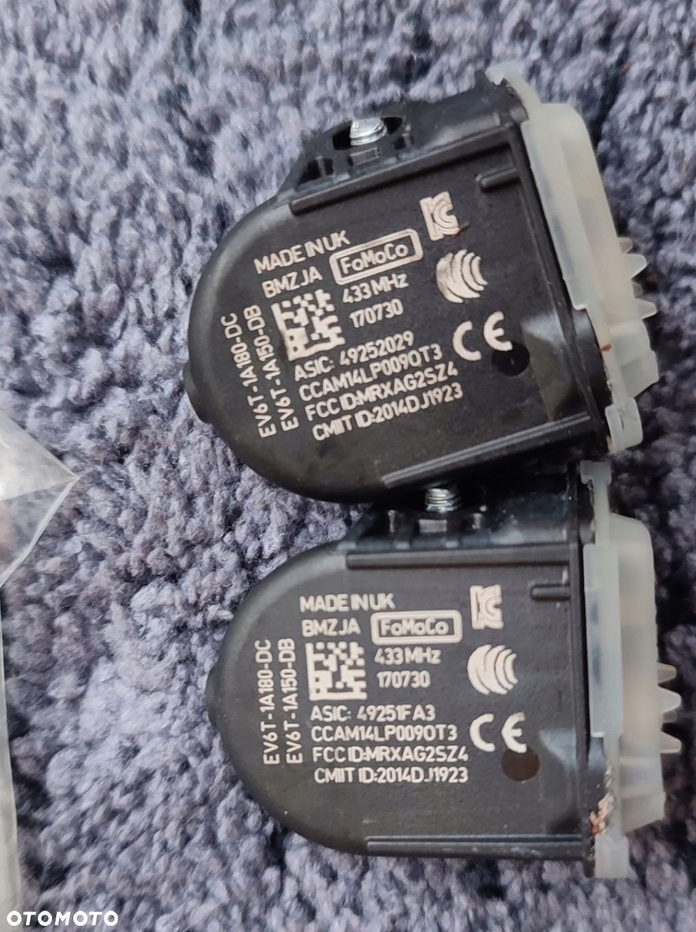 Czujniki Ciśnienia Kół Tpms Oryg. Ford Focus Fiesta Mondeo EV6T-1A180-DC - 3
