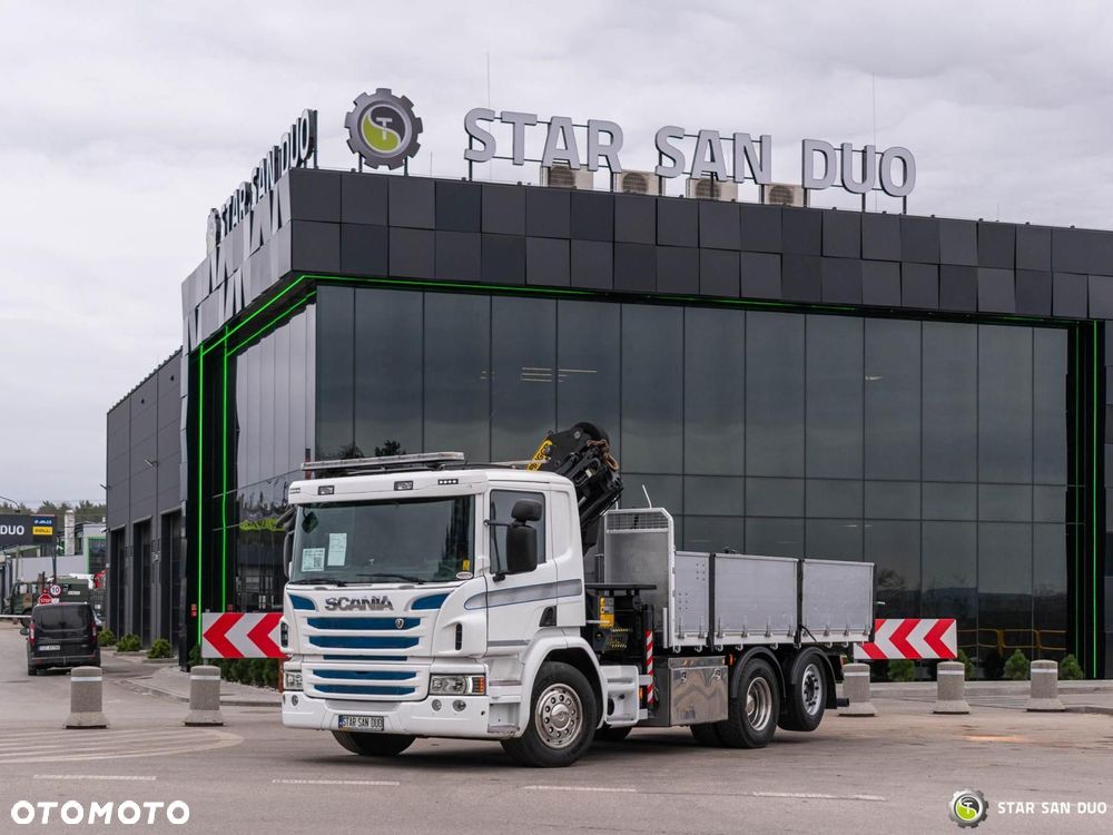 Scania P320 6x2 Palfinger PK 18002 EH HDS Żuraw Wywrotka - 13