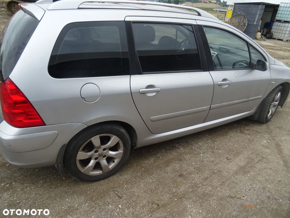 Peugeot 307 kombi 2007 Lakier(EZRC) na części klapa drzwi zderzak błotnik maska - 4