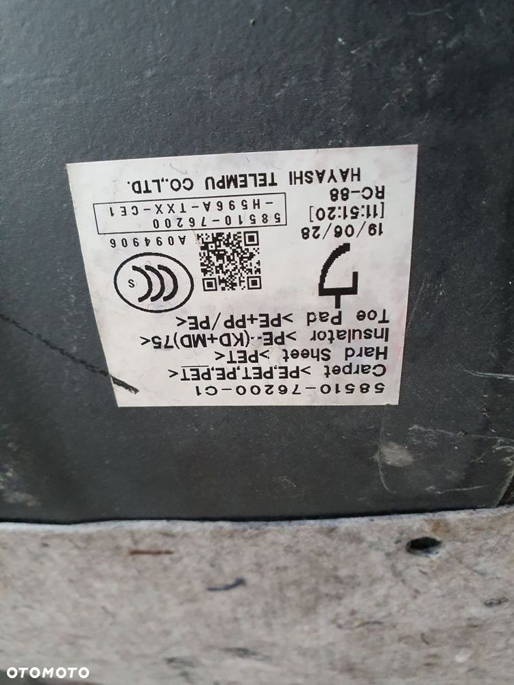 LEXUS UX UX250 dywan wykładzina 18-23 - 5