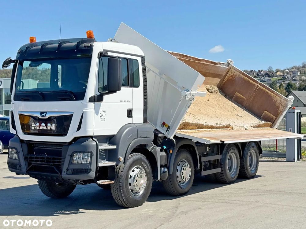 MAN TGS 35.500 * WYWROTKA 6,00 m + BORDMATIC * 8x4 * STAN BDB - 5