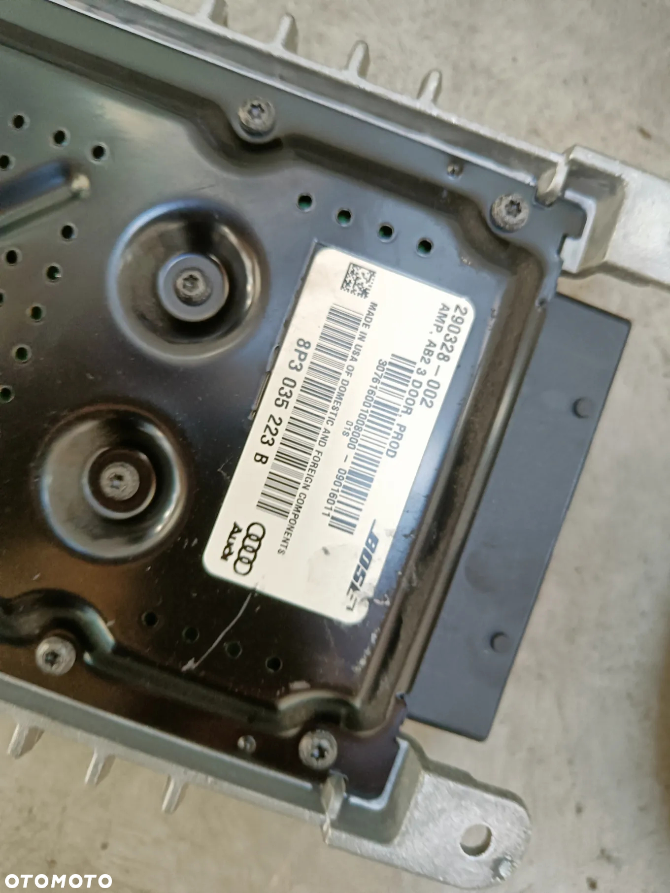 Głośniki Bose Audi A3 8P Wzmacniacz Subwoofer Głośnik - 19
