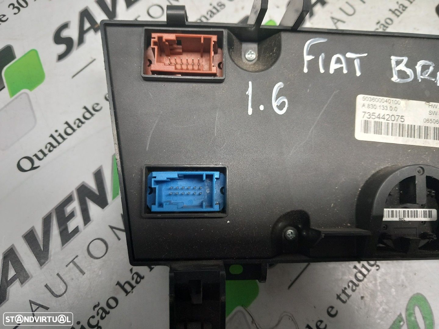 Comando / Botão De Sofagem / Climatronic Fiat Bravo Ii (198_) - 4