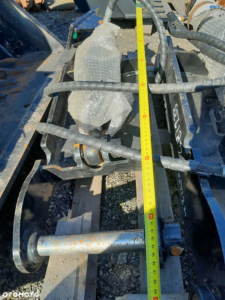 Kciuk hydrauliczny do koparki mini koparki pazur hak chwytający łapa dociskowa chwytak fi40 3-5t NOWY - 4