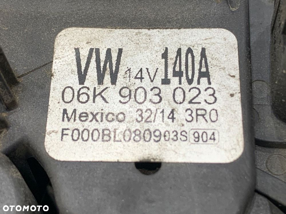 ALTERNATOR  VW PASSAT B7 (A32, A33) 2011 - 2022 1.8 TSI 125 kW [170 KM] benzyna 2013 - 2022 - 4