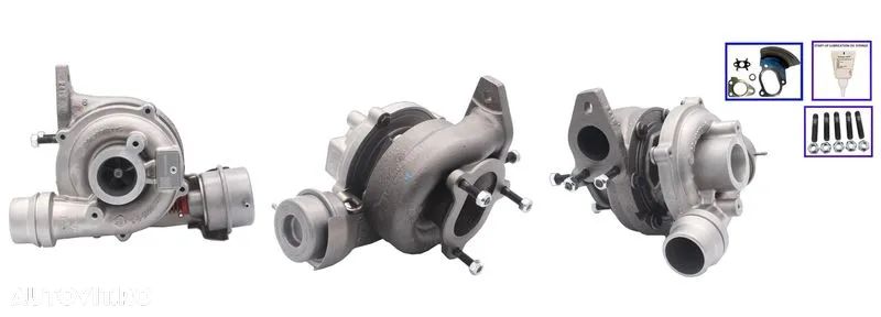 Turbina noua /turbo compresor suflanta Dacia Duster, Nissan Juke, Qashqai, Renault Fluence, Grand Scenic, Megane 3, Megane CC, Scenic 3, motoare 1.5, 66 kw, 70kw, 79kw sau 81kw (90 cp, 95 cp, 107cp, 110cp) - 1