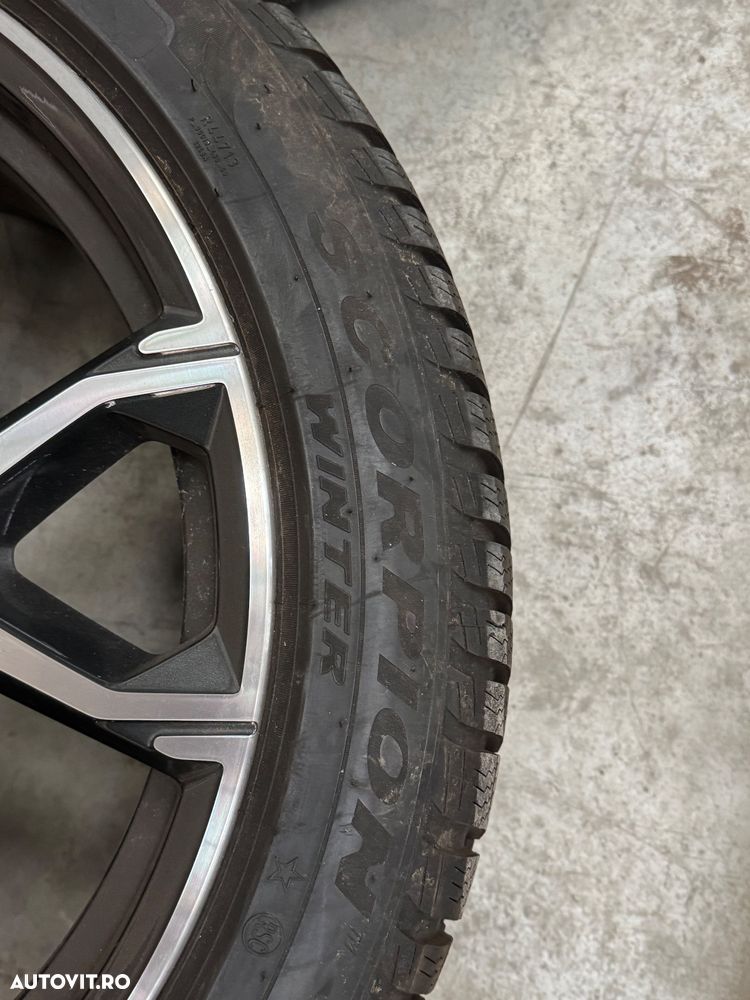 Vând jante originale BMW X5-X6 G05-G06 pe 21” cu anvelope de iarnă - 9