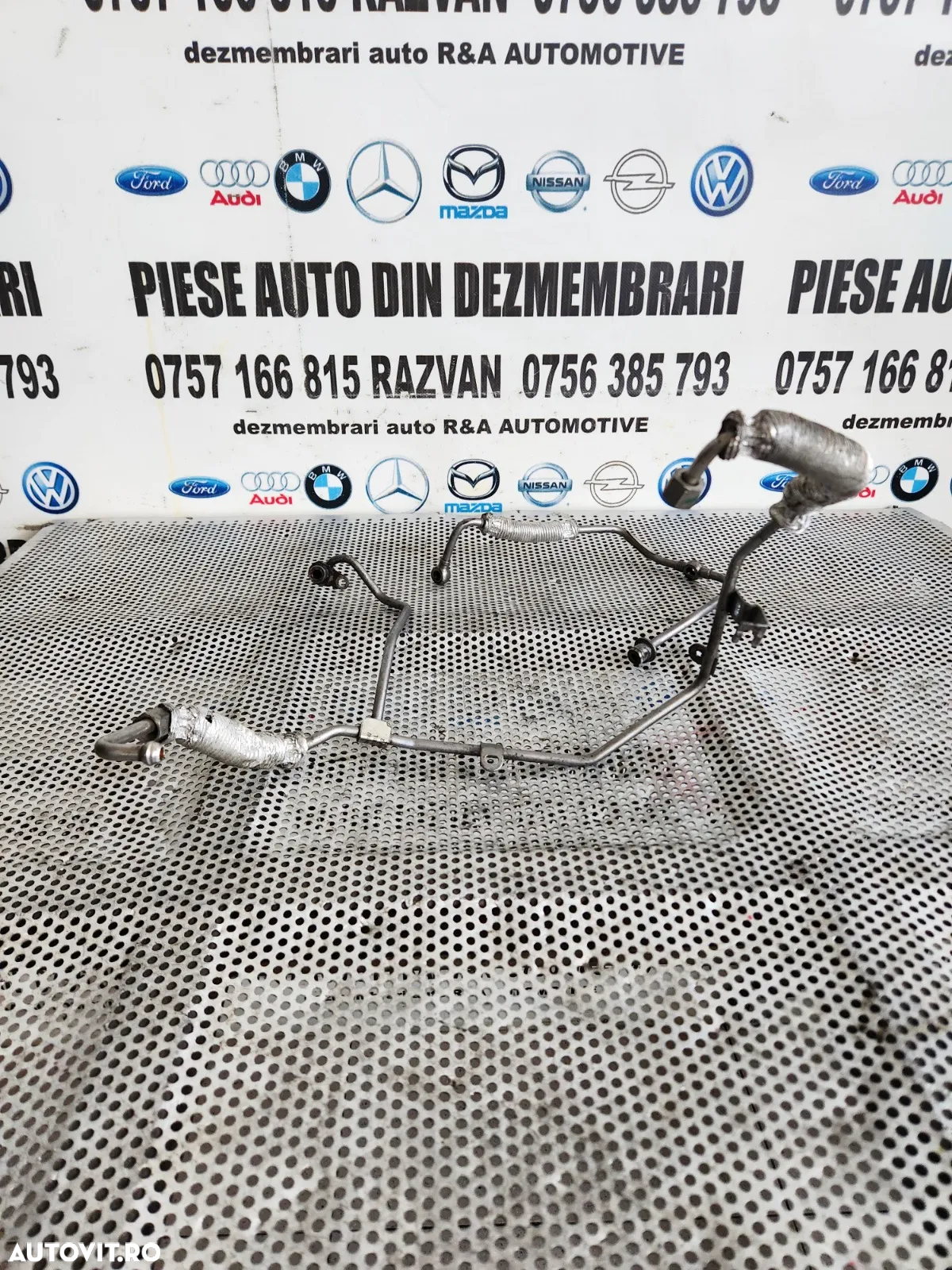 Conducte Conducta Ungere Ulei Turbo Bi-Turbo Audi A6 4G C7 A7 A8 D4 Q5 Q7 Touareg Cayenne 3.0 Tdi 3 - 3