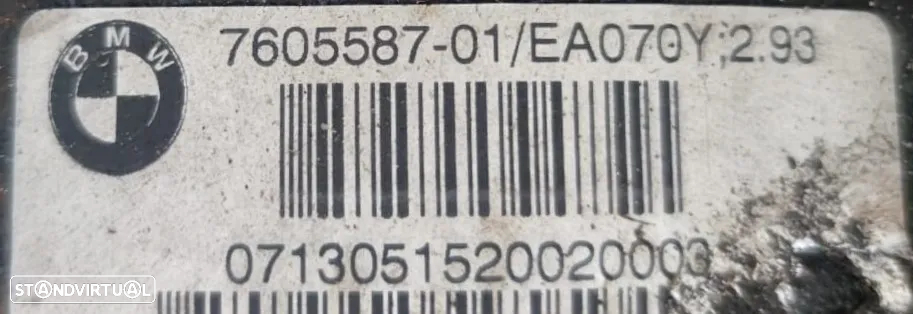 Diferencial traseiro BMW Ref: 7605587-01 / Rapor - 2,93 - 5