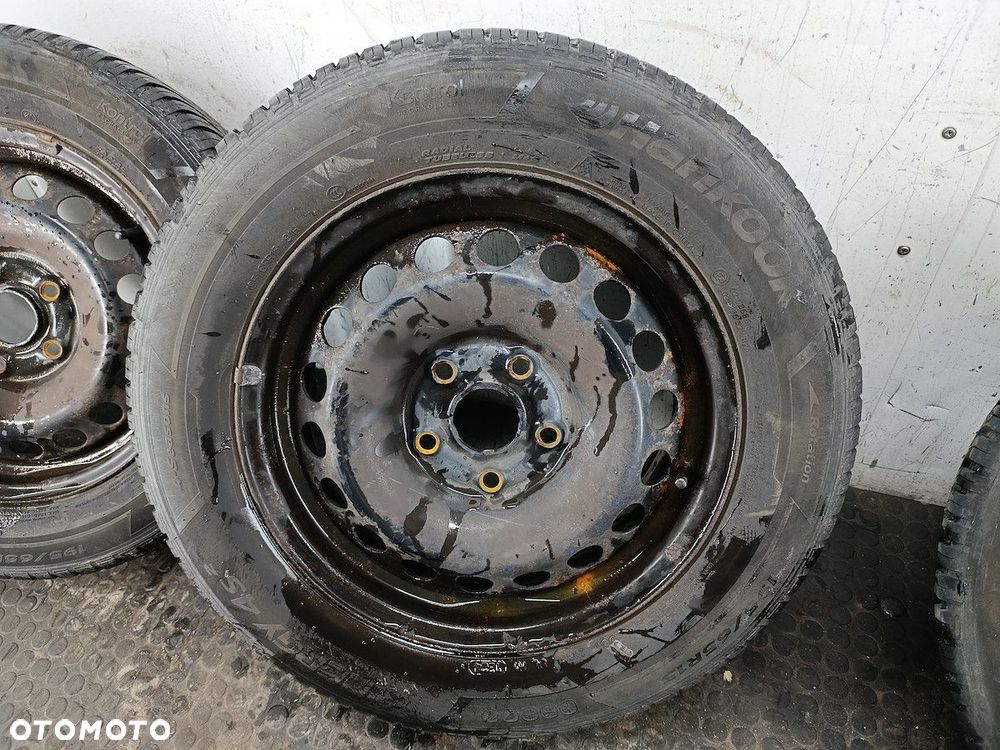 FELGI STALOWE KOMPLET 15 Z OPONAMI VW GOLF V 2150959 195/65R15 - 5