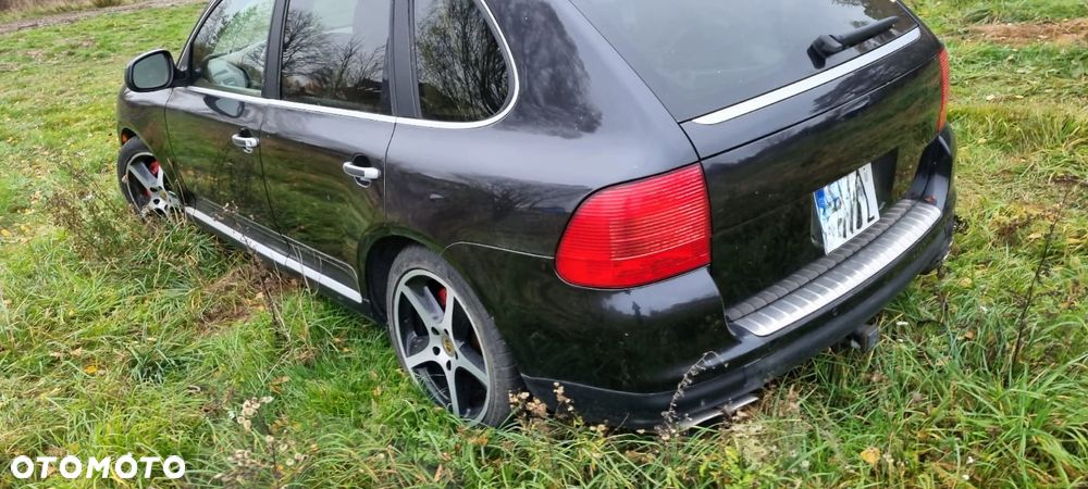 Zderzak tylny tył kompletny PDC Porsche Cayenne I Turbo - 1