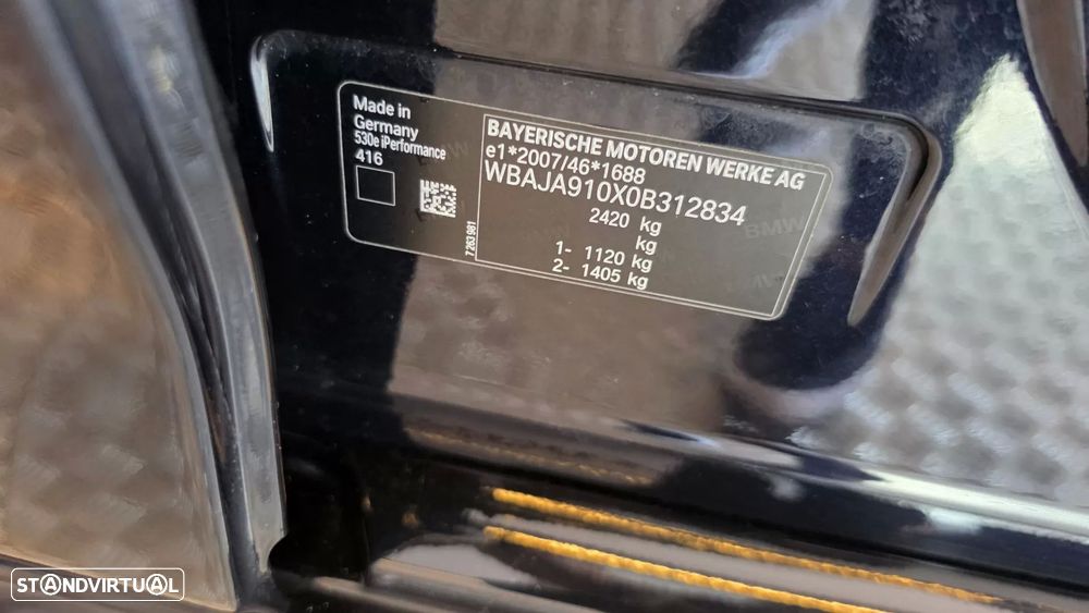 BMW 530 e iPerformance Pack M - 55
