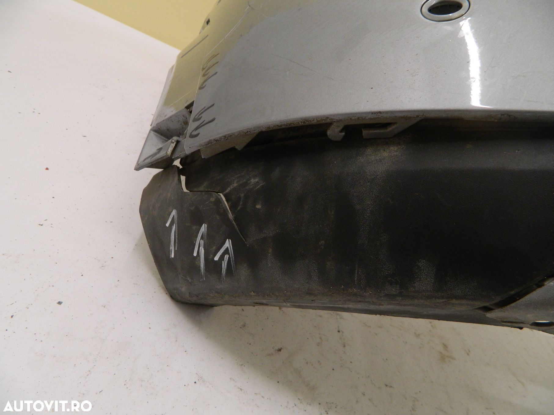 Bara fata Ford Puma, 2019, 2020, 2021, 2021, L1TB-17757-A, fisurata in partea de jos,include spoiler cu ornament fisurat in partea dreapta. - 6