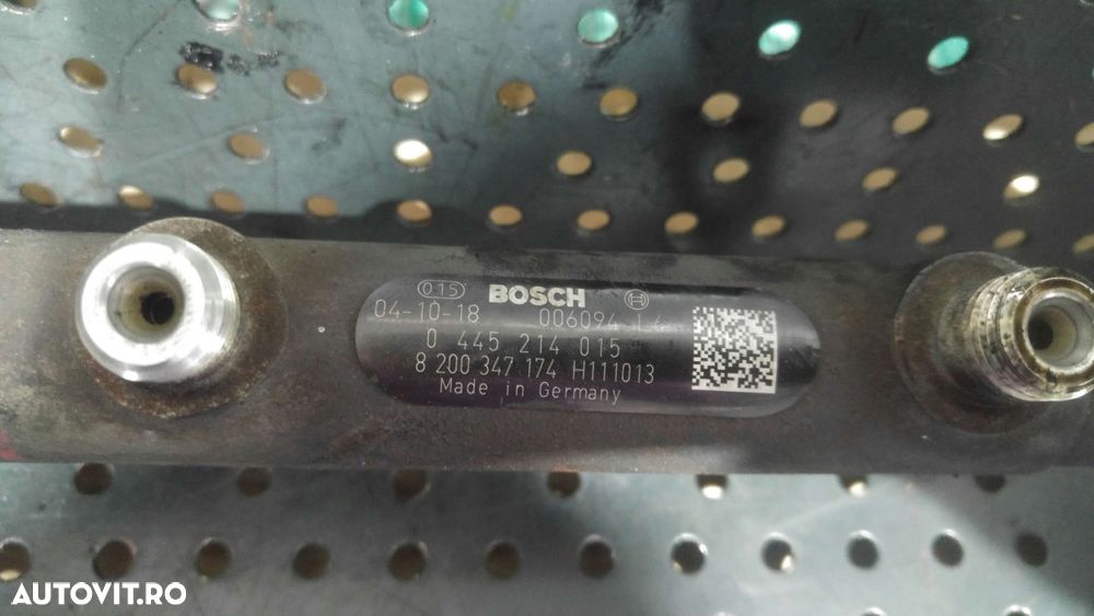 Rampa injectoare 1.9 dci renault scenic 2 0445214015 8200347174 - 1