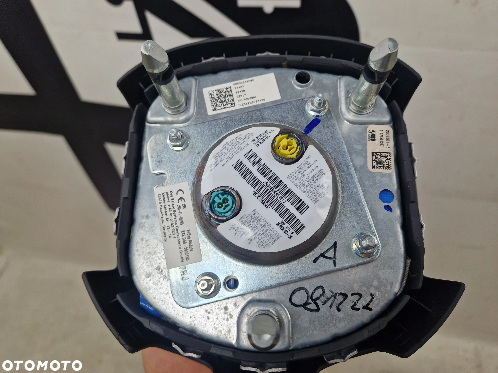 AIR BAG PODUSZKI PASY JEEP COMPASS II USA - 8