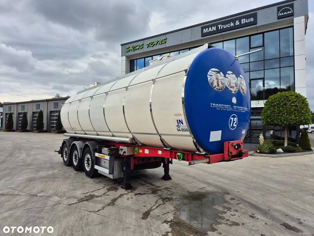 Inny CARDI GRAPAR / CYSTERNA / PŁYNY SPOŻYWCZE / 33.000L / PODNOSZONA OŚ