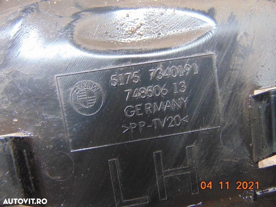 Scut BMW G30 G31 carenaje roti fata spate elemente legatura carenaje s - 8