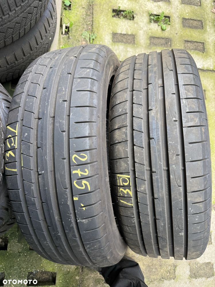 Opony letnie 225/55/18 Dunlop 2 sztuki 25r
