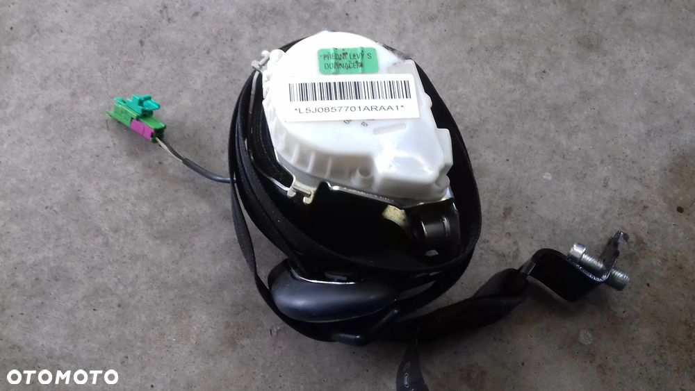 pas bezpieczeństwa lewy prawy przód Fabia II 1.6 TDI CAYC - 2