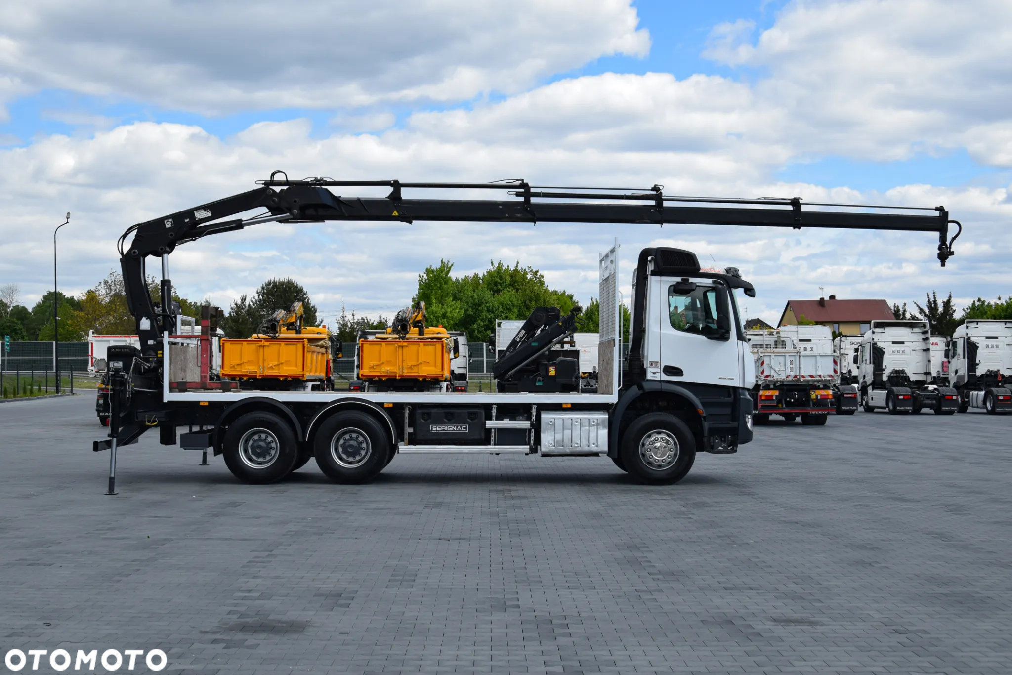 Mercedes-Benz AROCS 2636 / 6x4 / HIAB XS 144 HIDUO / WYSUW x4 / ROTATOR / STEROWANIE RADIOWE / UDT / PODPORY HYDRAULICZNE / PLATFORMA / AUTOMAT / SPROWADZONY - 4