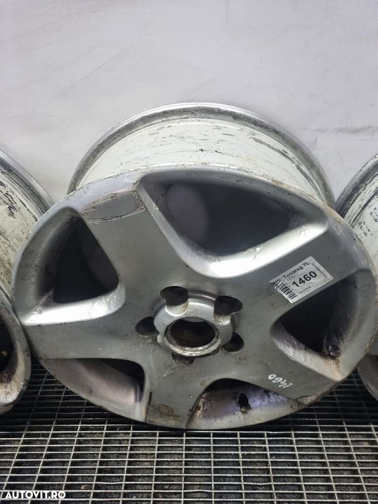 Jante aliaj Volkswagen Touareg 7L 2003 - 2006 (1460) R17 ET55 - 4