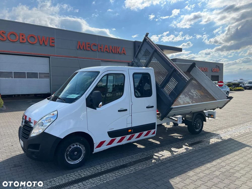 Opel Movano Master 130 DCI WYWROTKA 3 STRONNA Doka Brygadówka Skrzynia 6-miejsc Salon PL - 2