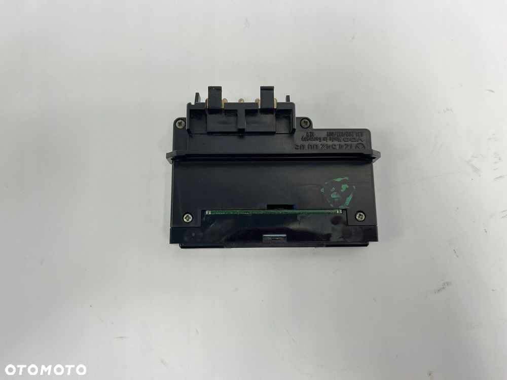 WYŚWIETLACZ TERMOMETRU TEMPERATURY ZEWNETRZNEJ MERCEDES W124 1245420005 - 2