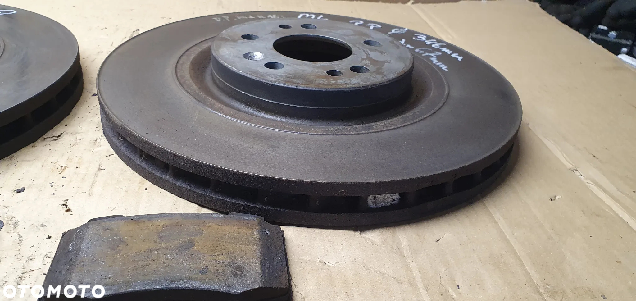 Tarcze hamulcowe przód przednie klocki Mercedes ML W163 4.0 CDI A1634210512 - 6
