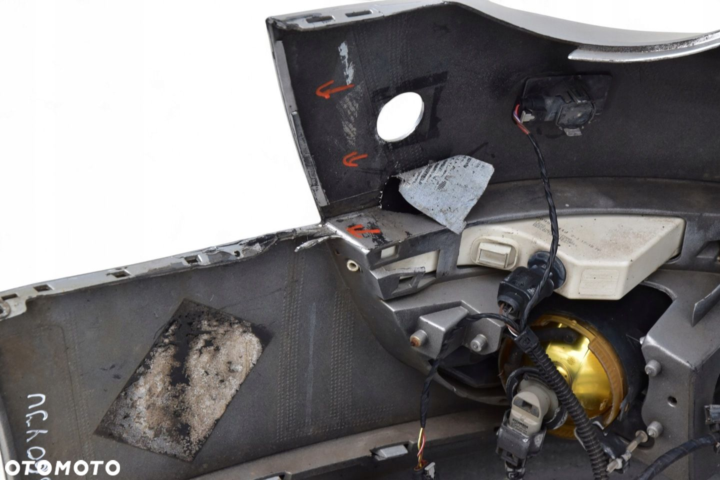 Zderzak Przód Grill Czujnik PDC VOLKSWAGEN PASSAT B6 LA7W - 14