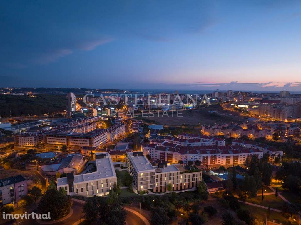 Apartamento T3 com varanda em novo empreendimento em Carnaxide - Grande imagem: 5/93
