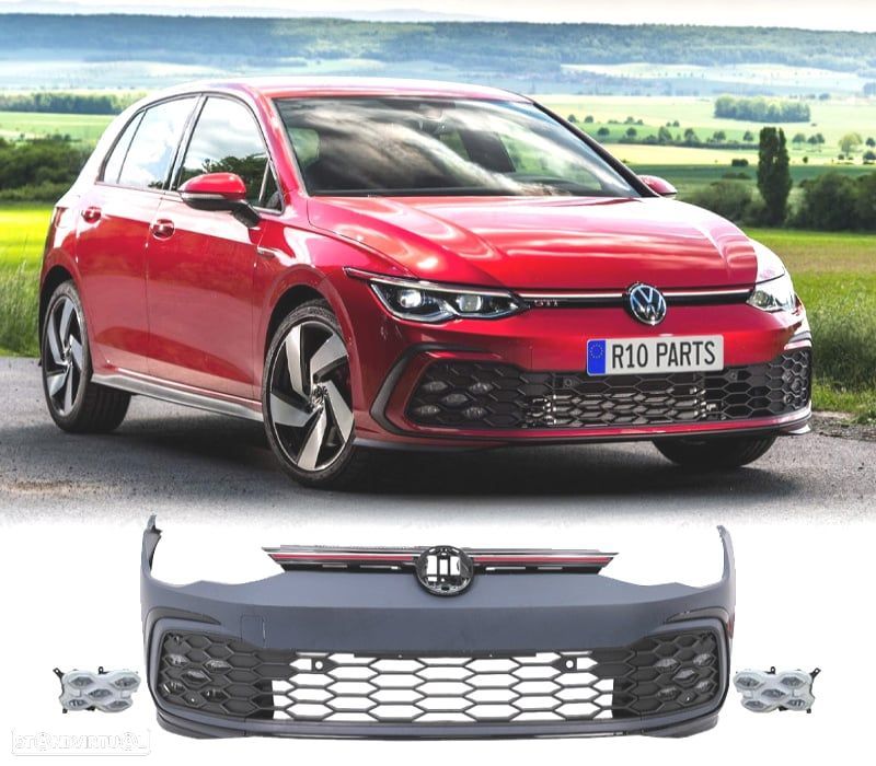 PÁRA-CHOQUES FRONTAL VOLKSWAGEN VW GOLF 8 GTI PDC + NEVOEIROS - 1