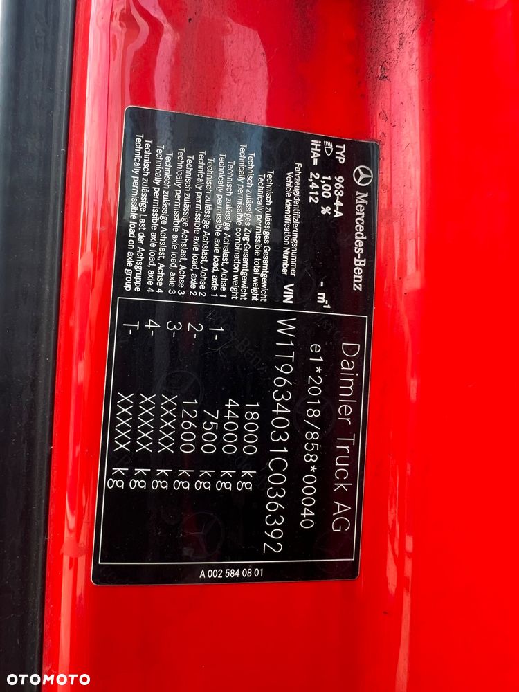 Mercedes-Benz ACTROS bez retardera prokontraktowy - 12