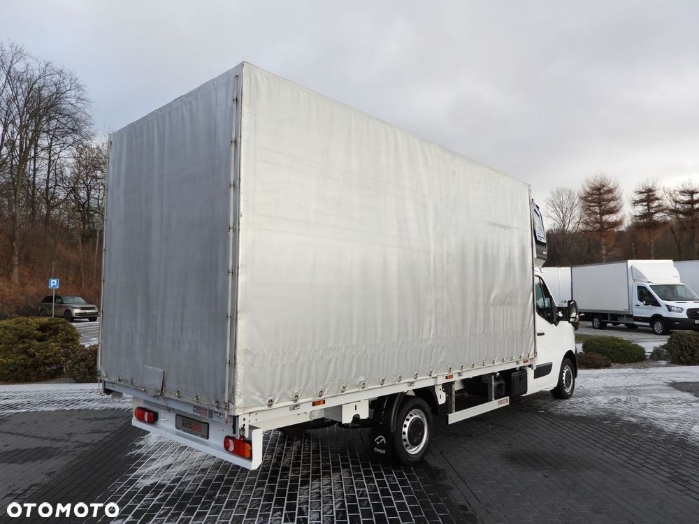 Renault MASTER PLANDEKA 10 PALET WEBASTO TEMPOMAT LEDY PNEUMATYKA KLIMATYZACJA  165KM - 4